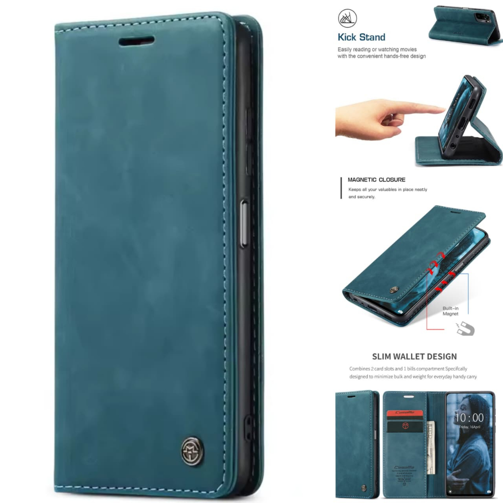 Oppo Reno 6 7 4g 5g 7z 8z 8 Z Flip Cover Magnetic Leather Wallet Casing Wallet Magnet Leather Caseme