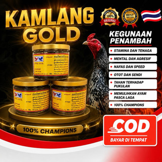 Kamlang Basah Gold VIP Gold Platinum Black 400gram Original Thailand