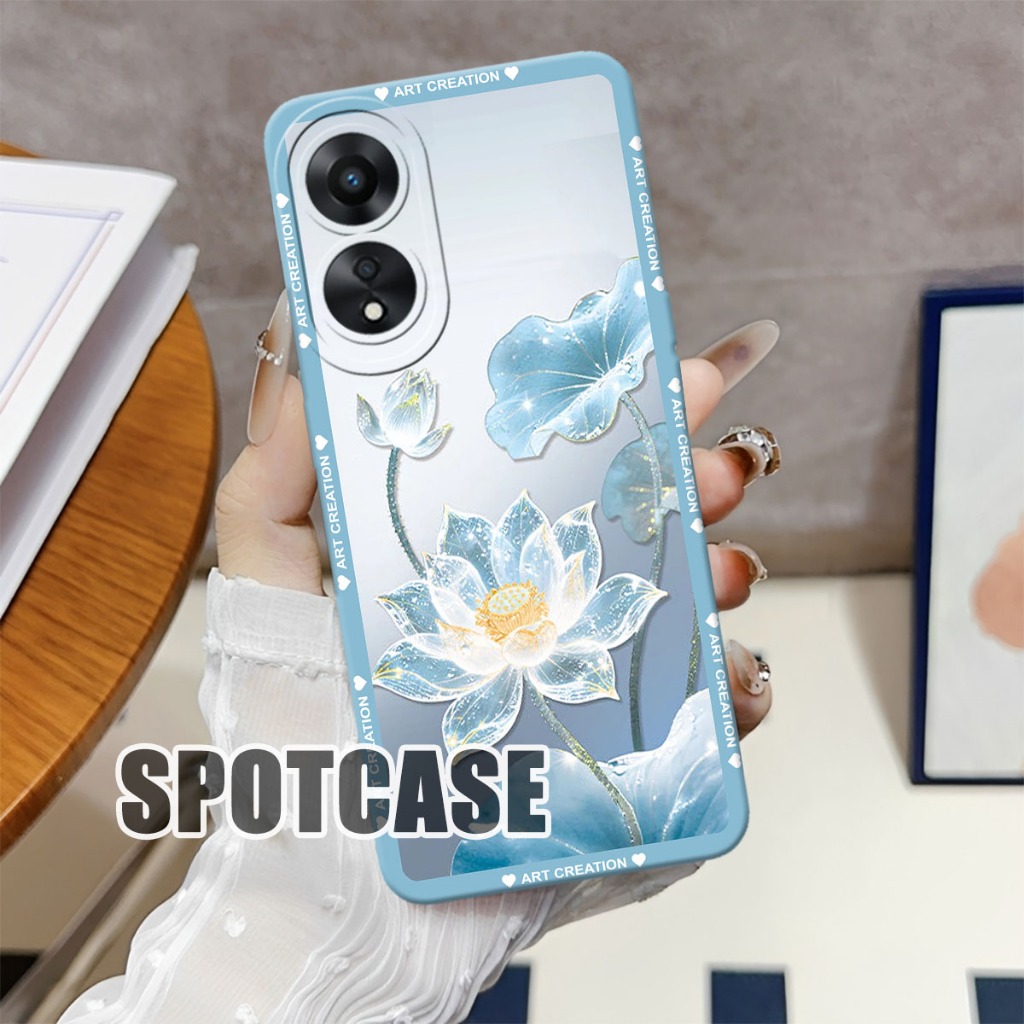 Oppo A78 4G A78 5G A98 5Gแฟชั่นกรณีSoftcase Macaronป้องกันกล้องKesing HpปลอกHp Protector Hp
