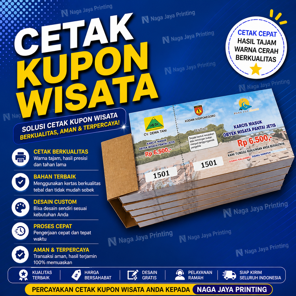 TOURIST COUPON / WAHANA ENTRANCE COUPON / TOURIST ENTRANCE TICKET