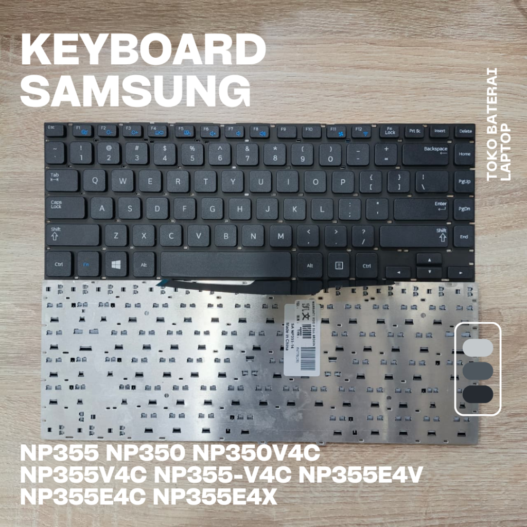 Samsung NP355 NP350 NP350V4C NP355V4C NP355-V4C NP355E4V NP355E4C NP355E4X แป้นพิมพ์แล็ปท็อป