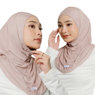 NARAYA - Bergo Instan Rayon Karet Dagu S |Hijab Padel Rayon Tencel Karet Dagu