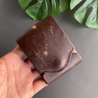 Soanc Wuwung V1 Dompet Kulit Asli Pria Handmade Premium Slim Minimalis Tipis
