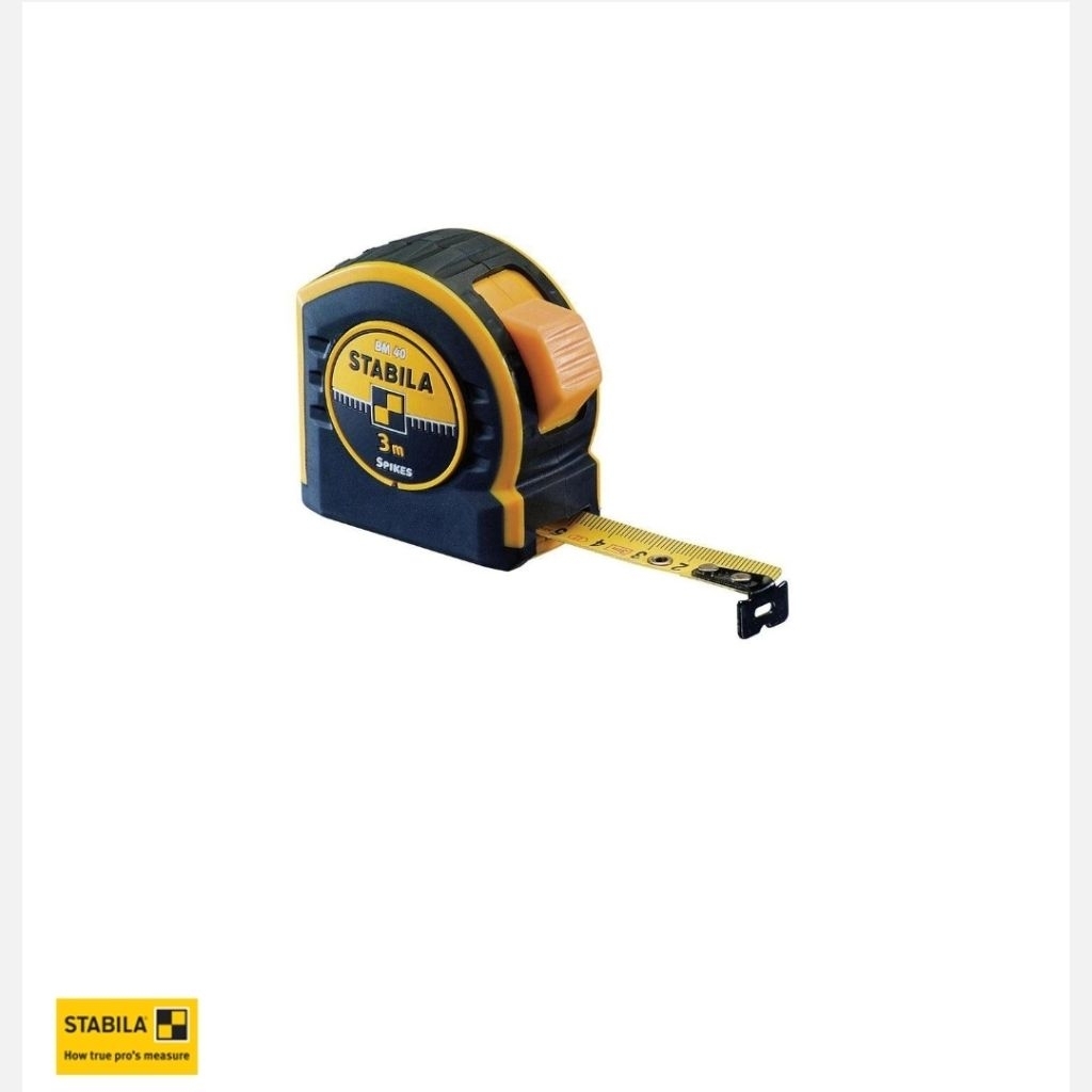 Stabila Pocket Tape Type BM40 M/INCH-3 m 10ft 16 mm-17737