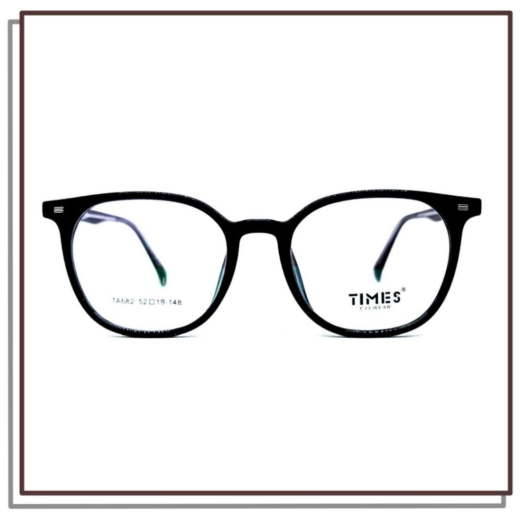 TIMES 682 EYEGLASSES FRAME รุ่นหรูหราสุดเท่ คุณภาพดี น้ําหนักเบา ทนทาน ราคา