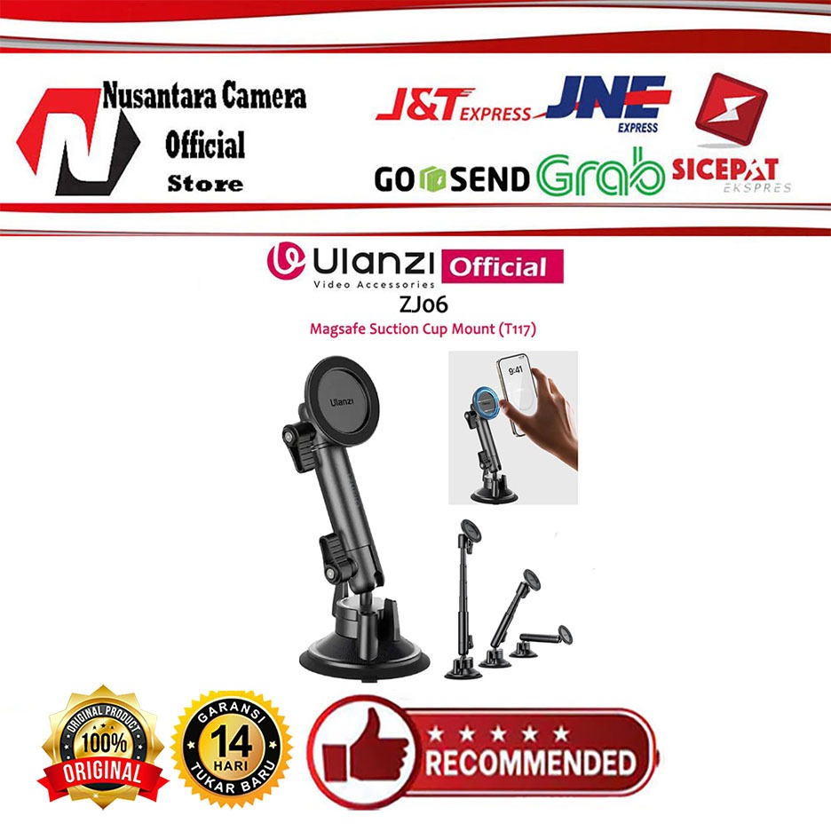 Ulanzi ZJ06 แท่นยึดถ้วยดูด Magsafe