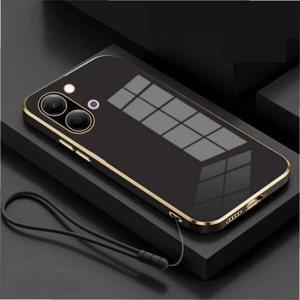 เคส VIVO Y05 Premium Silicon Softcase พร้อมเชือกเส้นเล็กฟรี