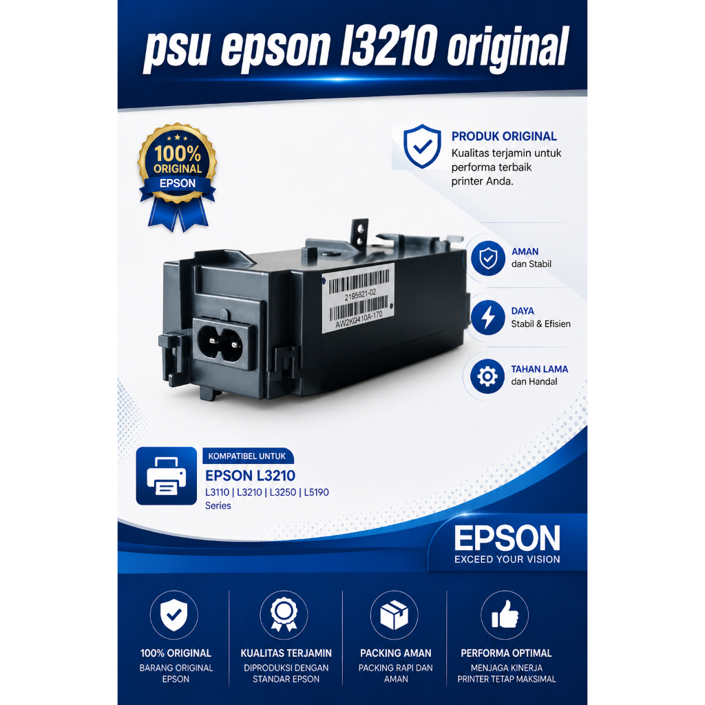 แหล่งจ่ายไฟ Epson l3210 l3110 l1210 l1110 l1110