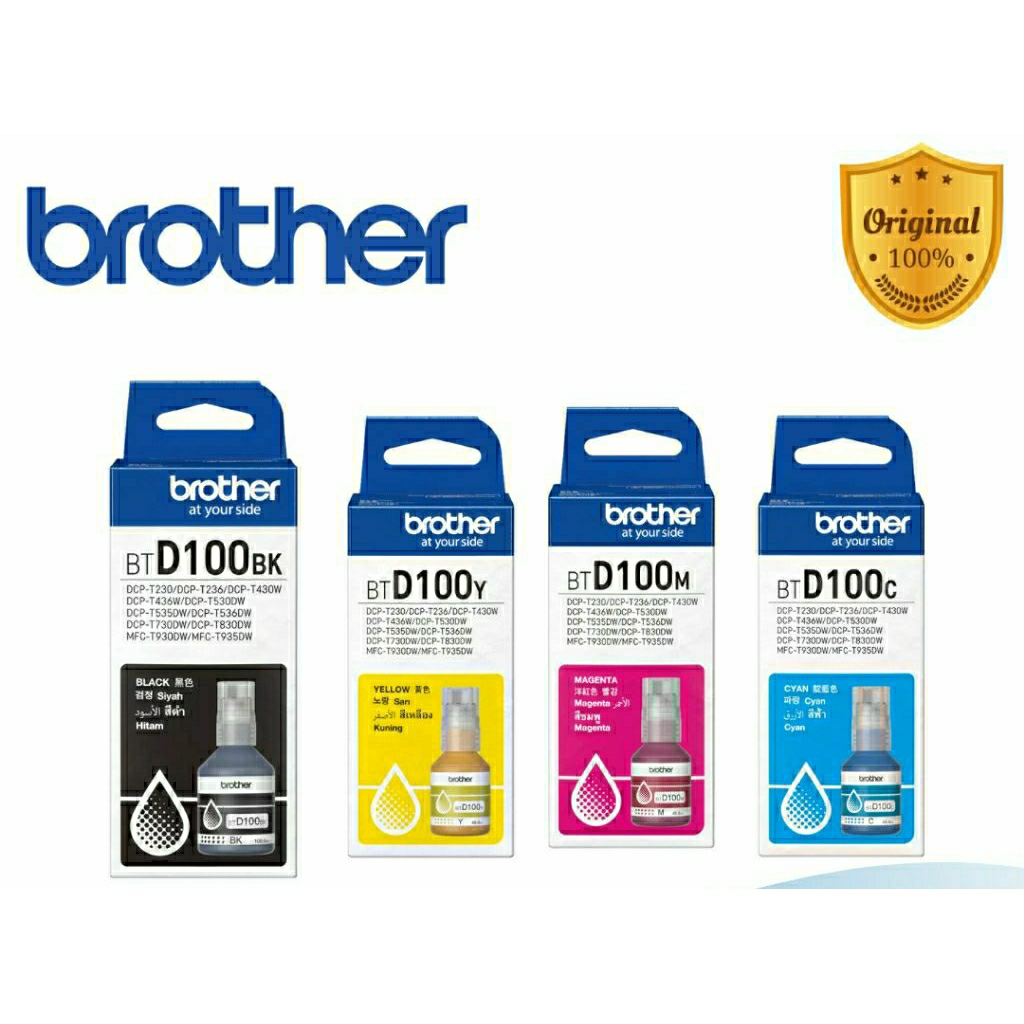 BROTHER BT D 100 หมึกต้นฉบับ