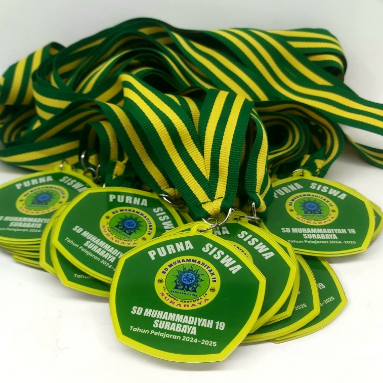 ACRYLIC GRADUATION MEDAL CUSTOM COMPETITION AUGUSTUS MEDAL