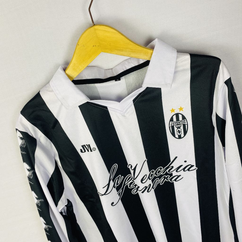 JVI JERSEY RETRO FANTASY JUVENTUS JERSEY VINTAGE FULL PRINTING ยาวและแขนสั้น