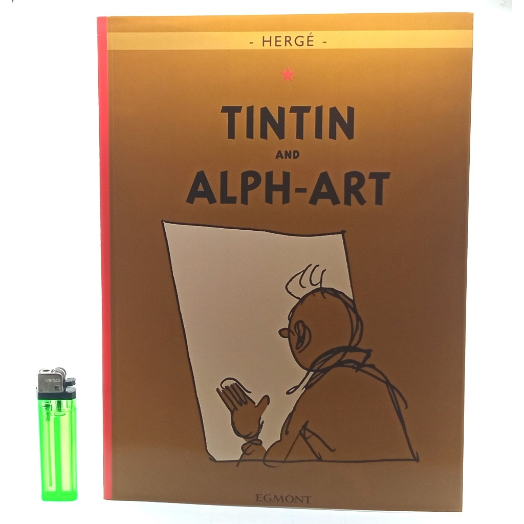 Egmont Tintin และ Alph-Art Tintin และ Alph-Art Comics Wide Format English Original