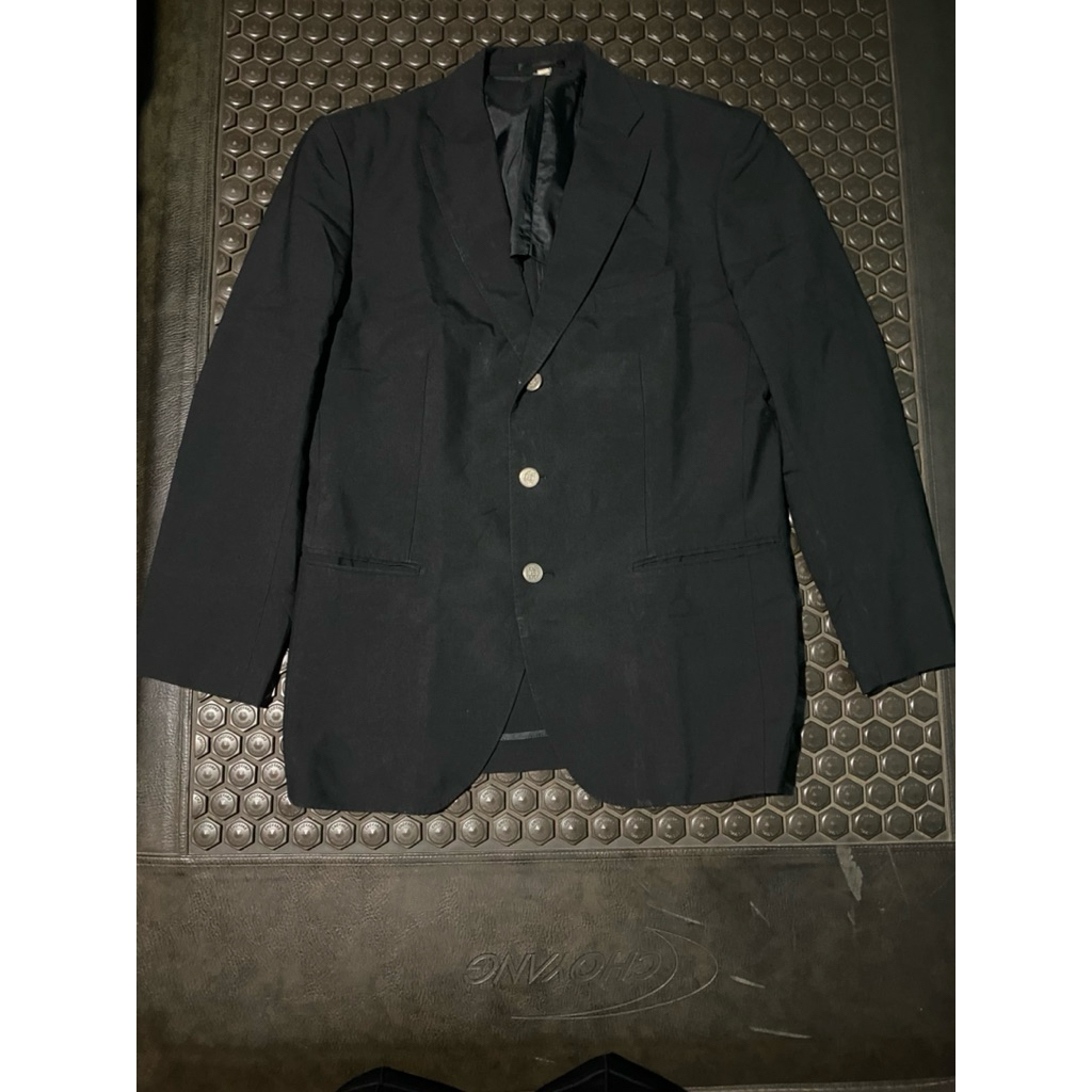 ZIO LUXURY BRANDED DEEP BLACK BLAZER
