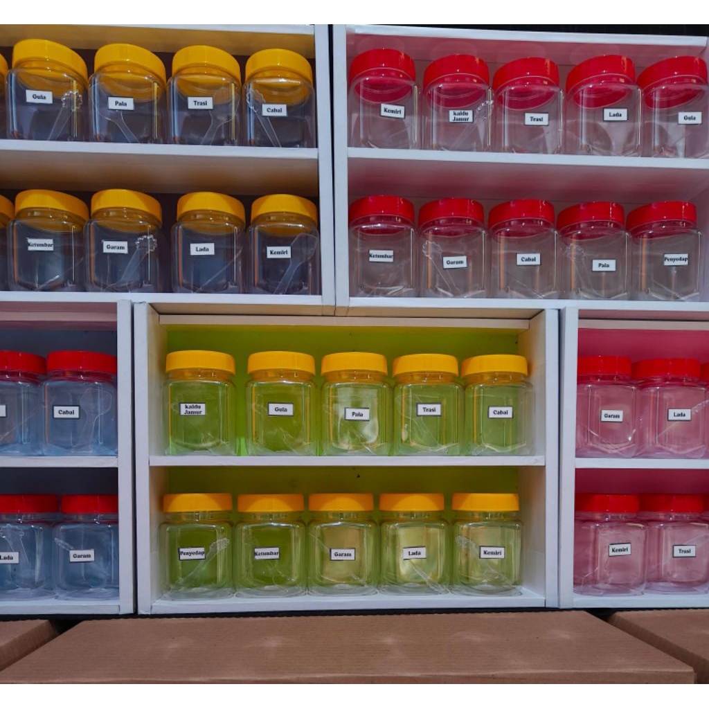 WOODEN SPICE RACK ฟรี 10 SPICE JARS / แร็คอเนกประสงค์ | AESTTHETIC SPICE RACK / แร็คอเนกประสงค์