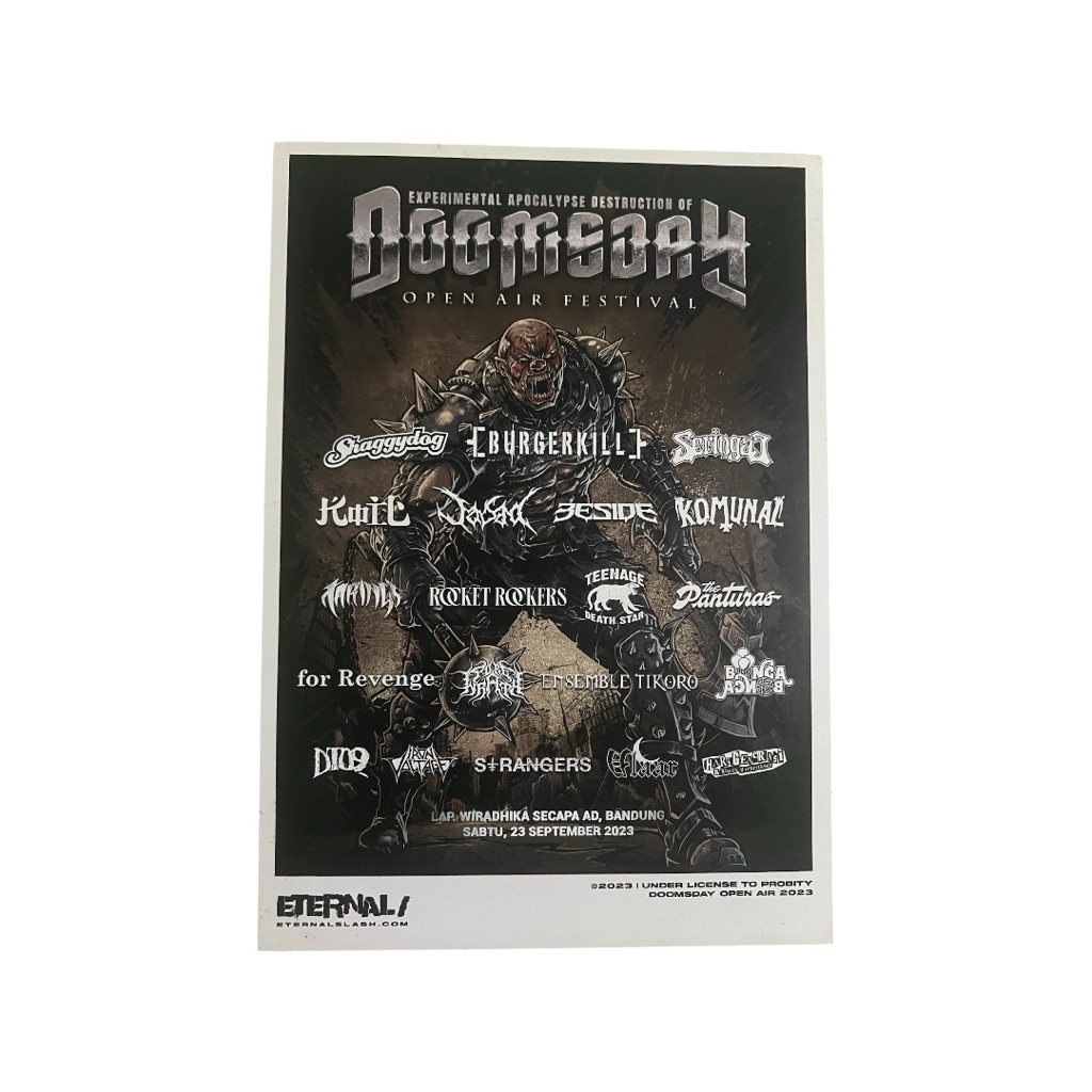โปสเตอร์ Doomsday Open Air Festival 2023