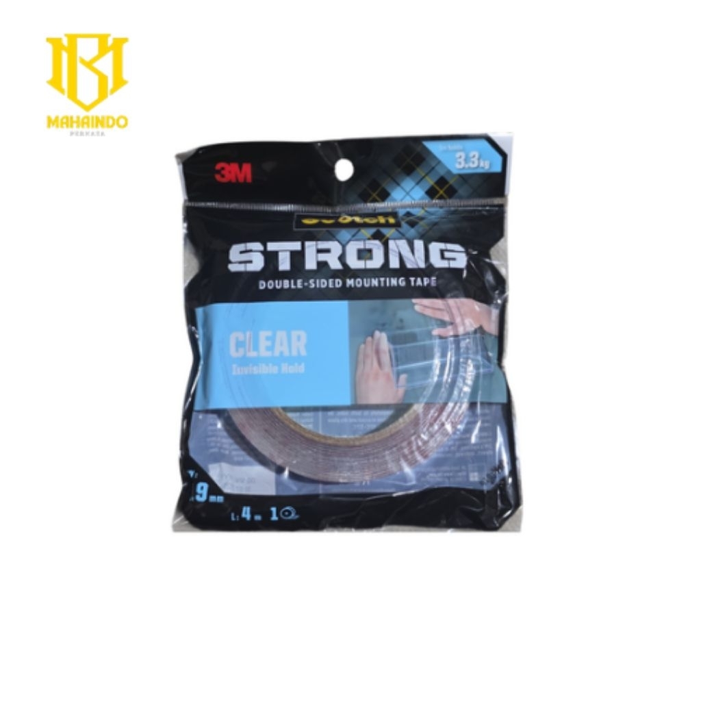 3M Scotch Strong 410-M19 เทปคู่โปร่งใส Super Strong กาวใส