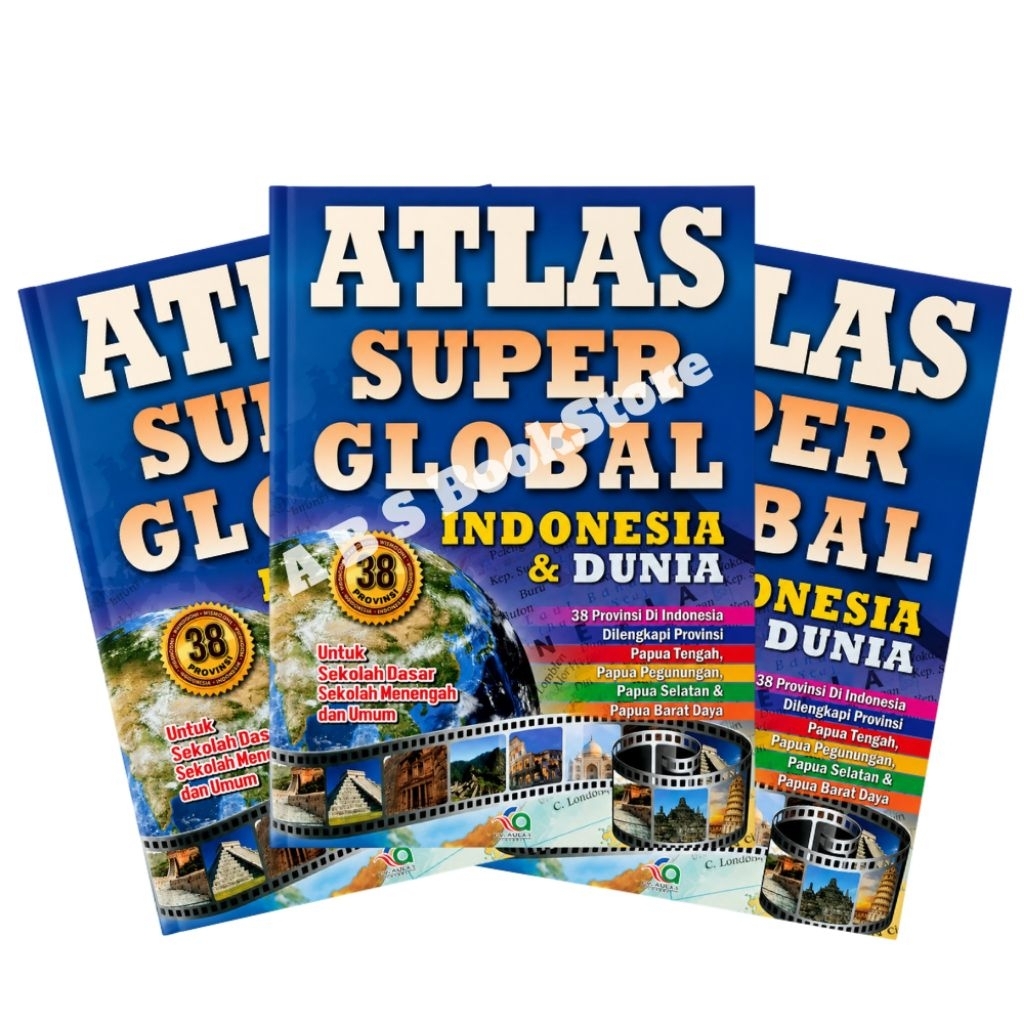 Atlas Super Global อินโดนีเซียและจังหวัดโลก 38