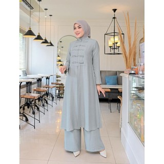 YIHAN LONG TUNIK CHEONGSAM