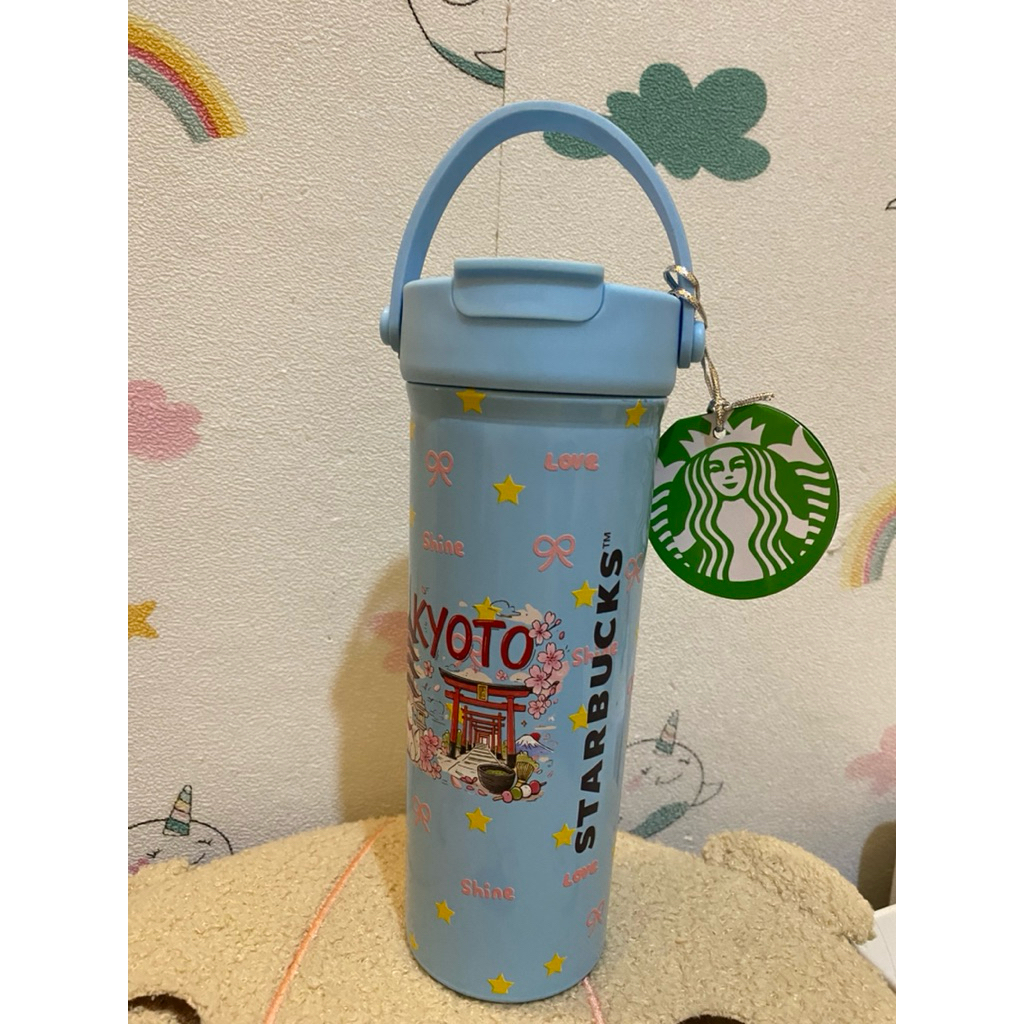 Starbucks tumbler Jelanah Kyoto series สแตนเลส 500 / ขวดน้ําดื่ม Starbucks ของญี่ปุ่น Kyoto