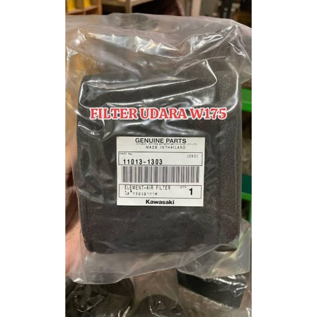 โฟมกรองอากาศ kawasaki w175 w 175 ดั้งเดิม