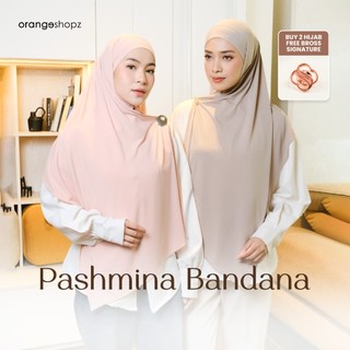 Orangsehopz - Pashmina Bandana Jersey Premium Instant Malay Hijab
