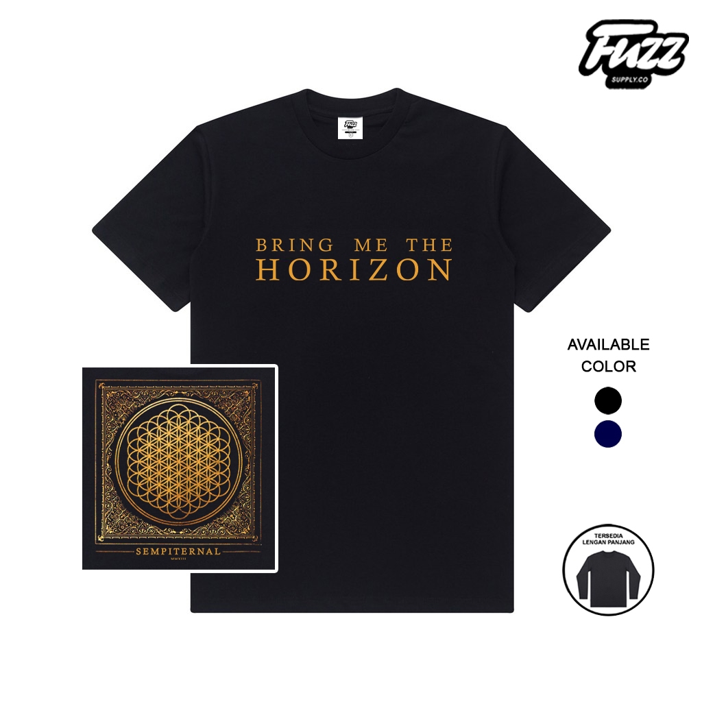 Fuzz Kaos Band Bring Me The Horizon Narrowernal เสื้อยืดโลหะเพลง BMTH Unisex