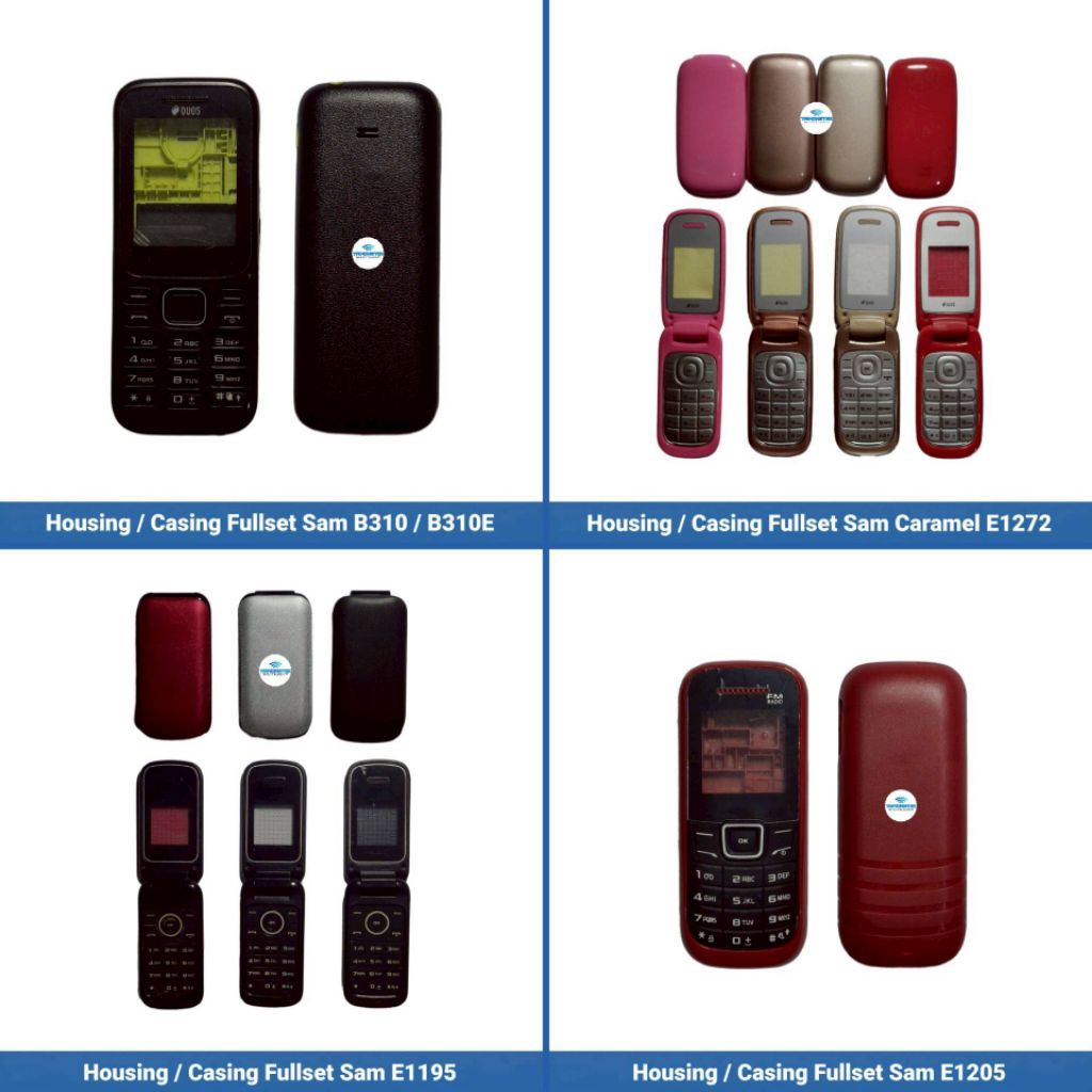 Housing / Casing Fullset Samsung B310 - B310E - Caramel E1272 - E1195 - E1205