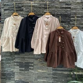 เสื้อกี่เพ้า Domi Ruffle