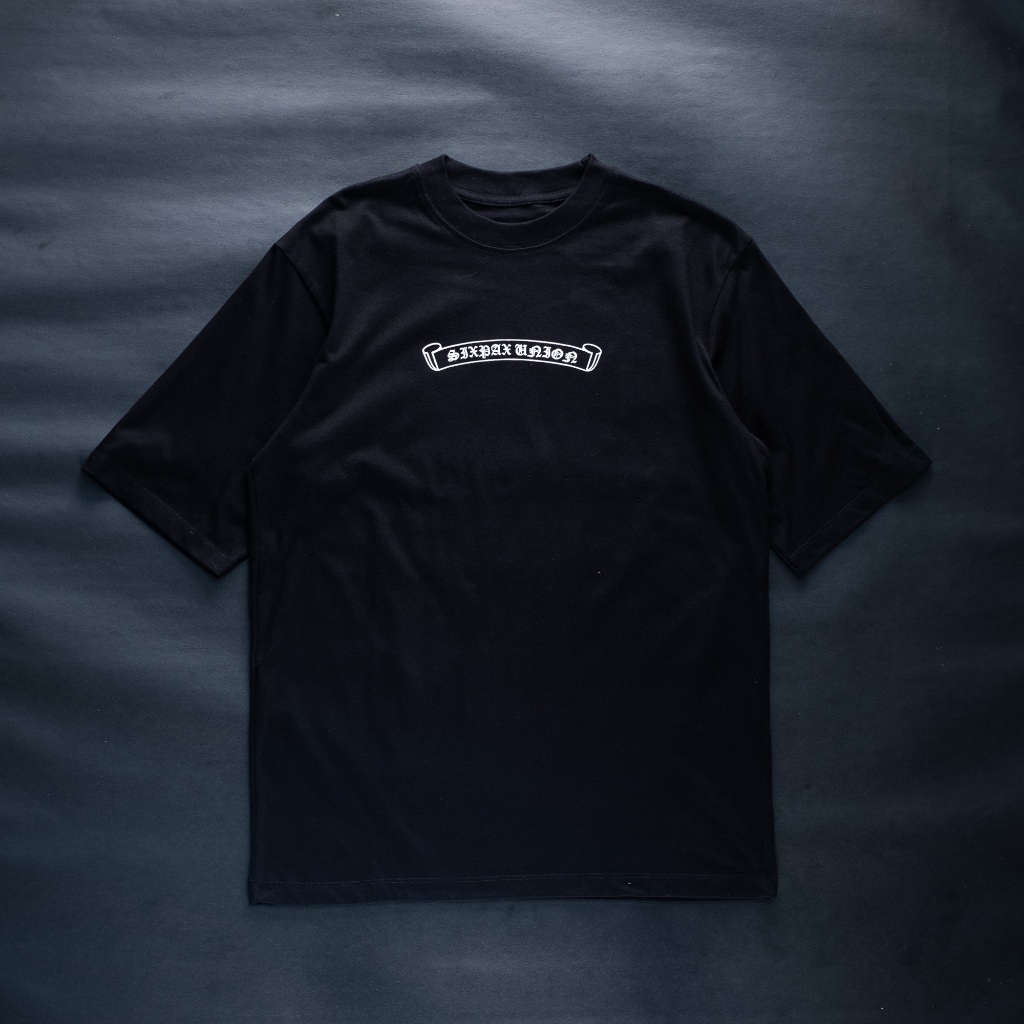 เสื้อยืดโอเวอร์ไซส์ Sixpax Tequila สีดํา