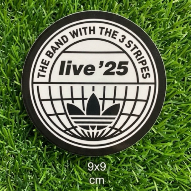 สติ๊กเกอร์ Adidas Live 25 Oasis