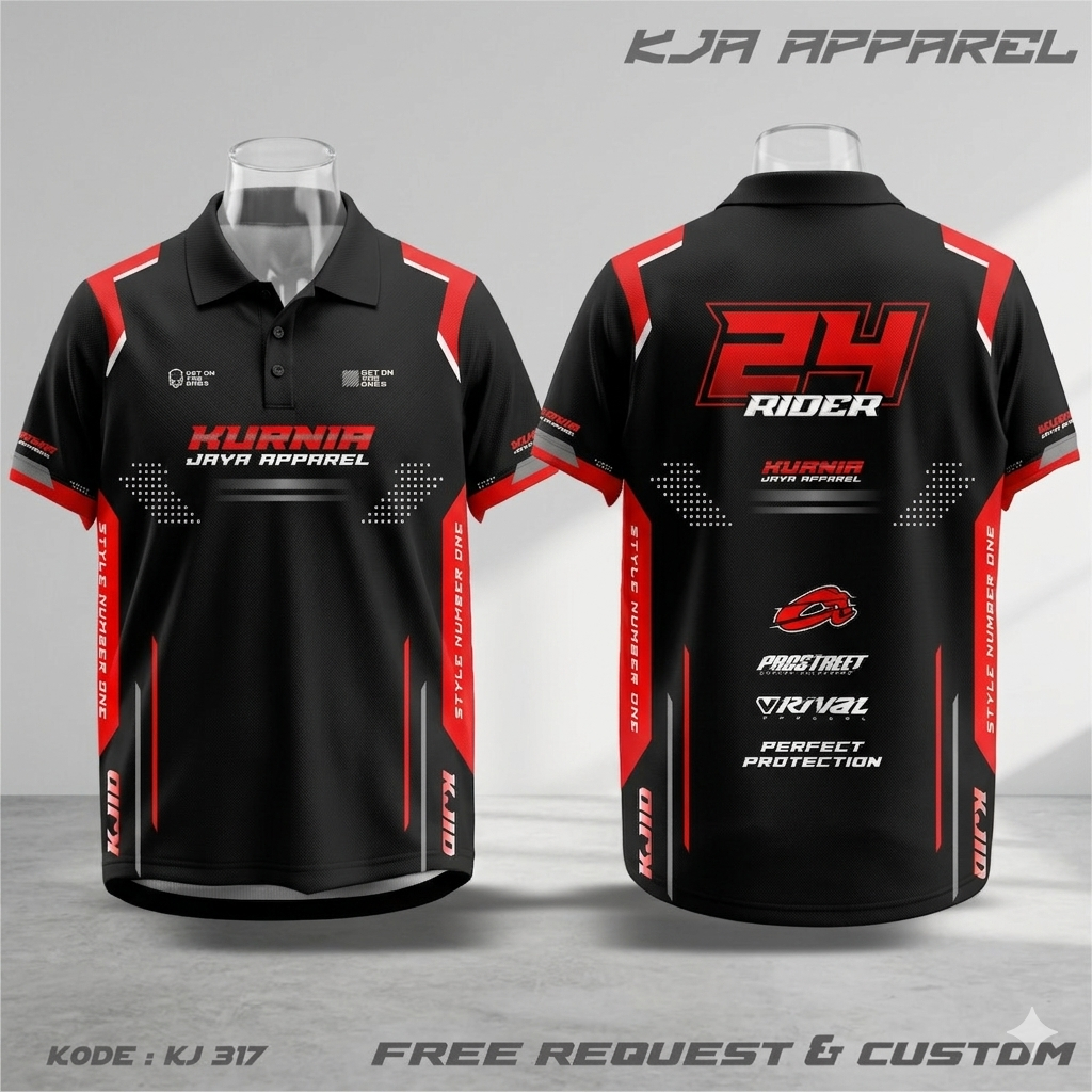 CUSTOM RACING JERSEY, REQUEST POLO COLLAR BUTTON V-NECK COLLAR O-NECK COLLAR, UNIT เสื้อยืด, FULLPRI
