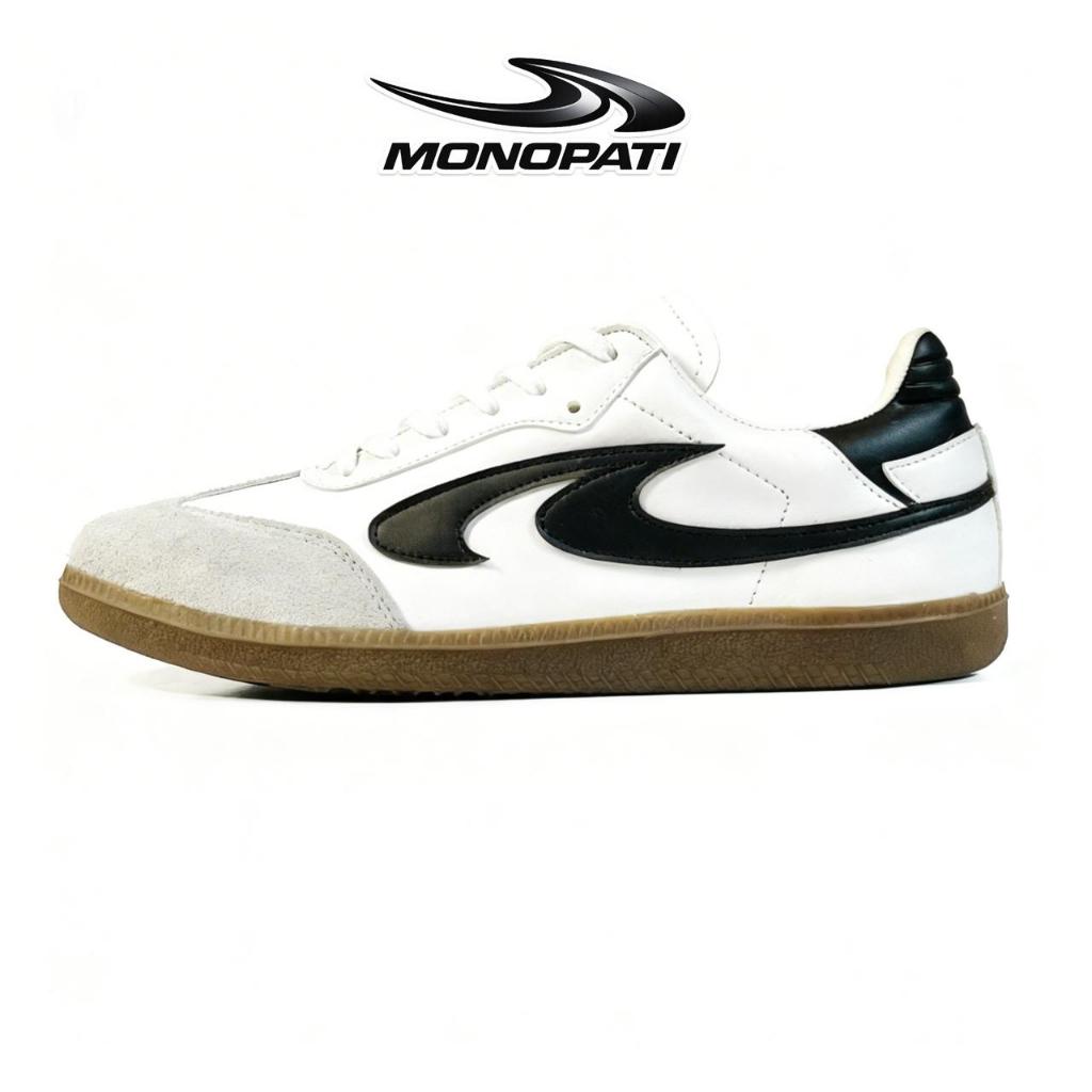 Custom Monopati Shoes - Gendz Footwear รองเท้าผ้าใบลําลองสีดําสีขาวสําหรับผู้ชายและผู้หญิง Limited E