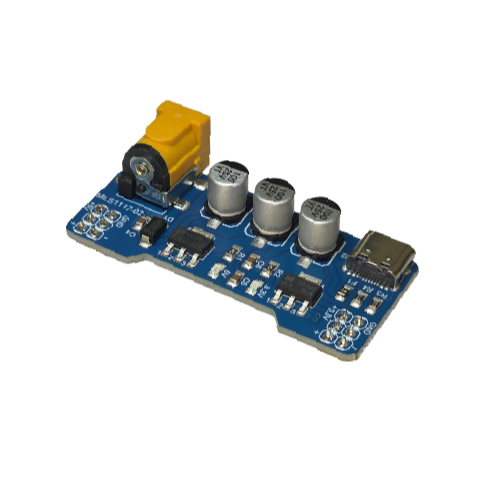 LM1117 3.3V/5.0V โมดูลไฟ Type-C สําหรับ Breadboard (MLS1117-02)