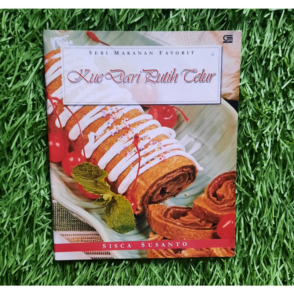 หนังสือสูตรเค้ก Preloved จาก Egg White Sisca Susanto
