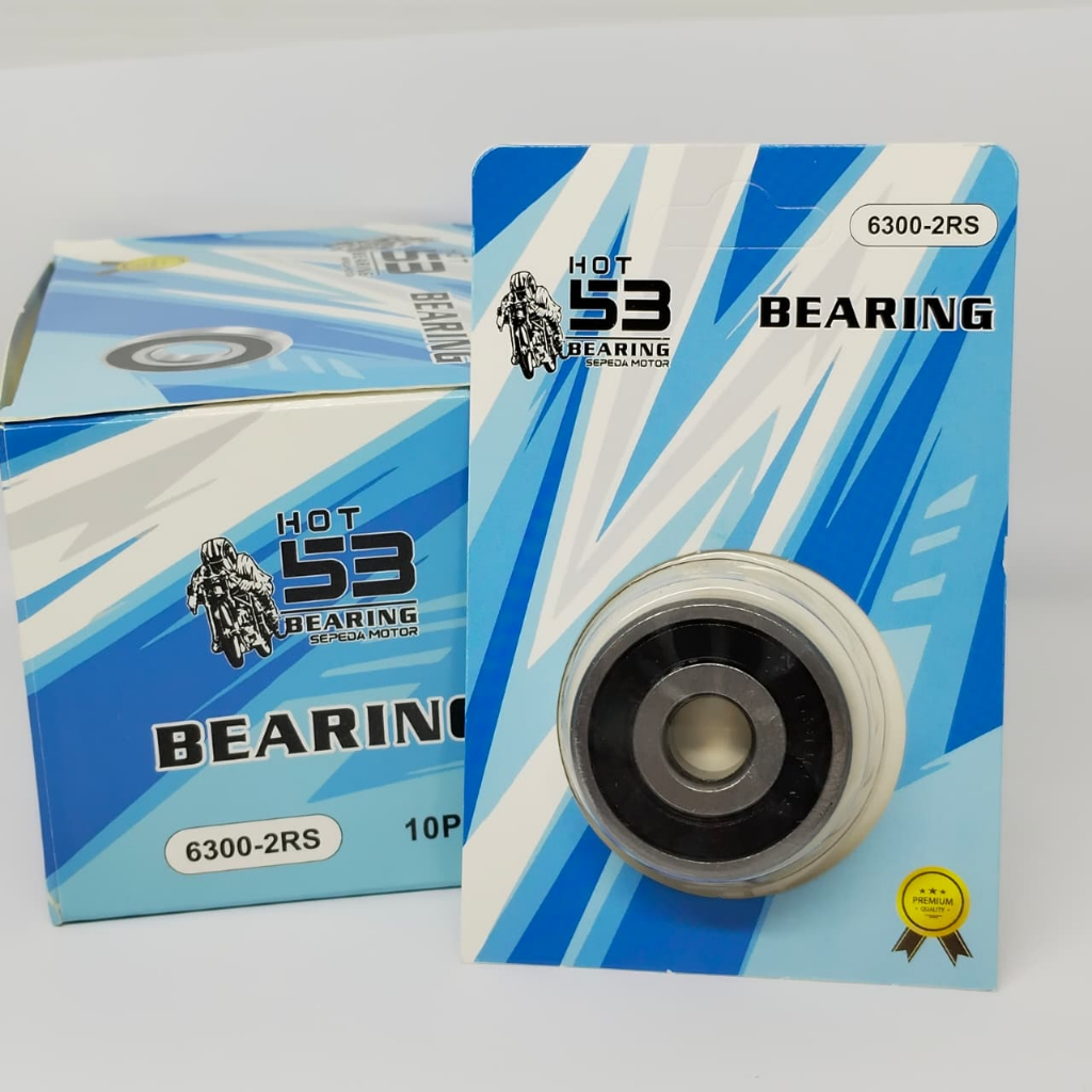 (1 ชุด) BEARING 6300-2RS HOT-53 BEARING LAHER KLAHER 6300 2RS