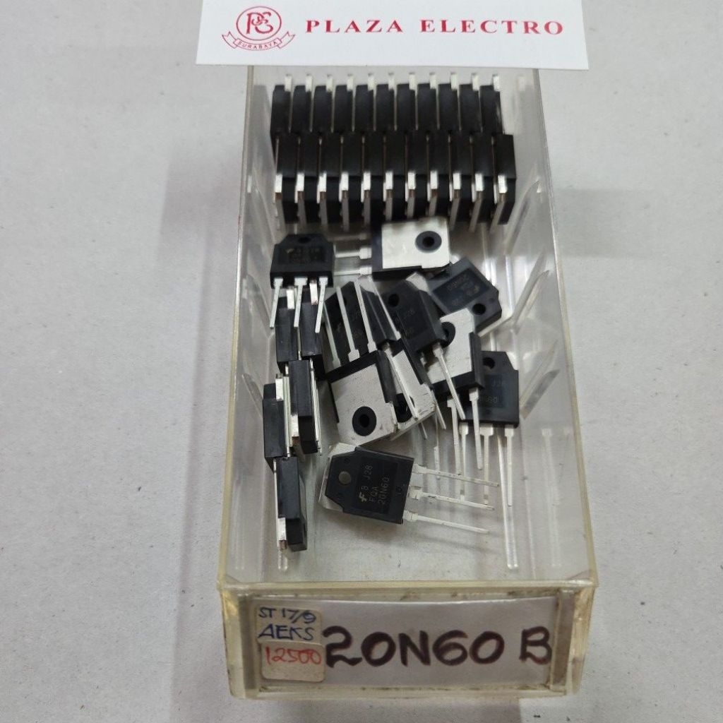 MOSFET FQA 20N60 ต้นฉบับ IC ทรานซิสเตอร์ FQA20N60 20N 60 คุณภาพดี