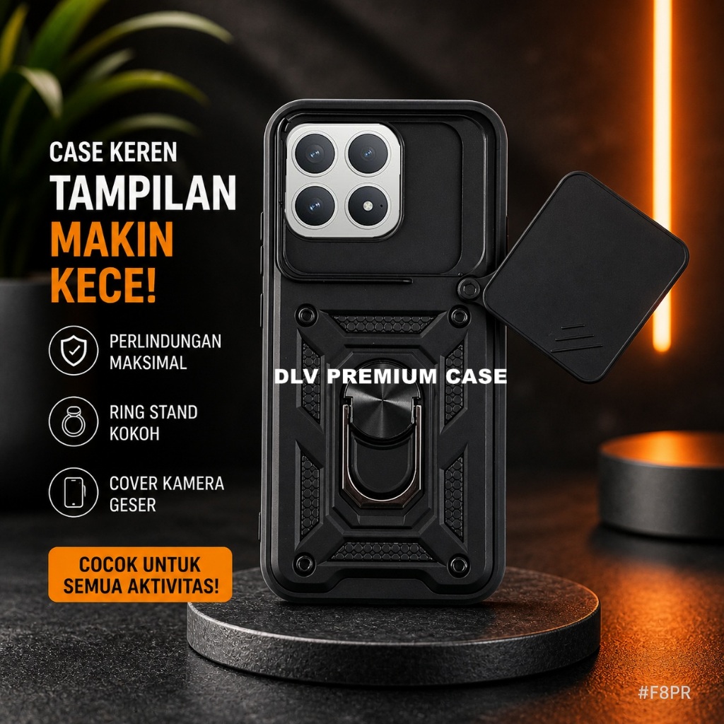 POCO F8 PRO POCO F8 ULTRA CASE TRANSFORMER SLIDE สีดําเท่านั้น CASE ROBOT CASE POCO F8 PRO POCO F8 U