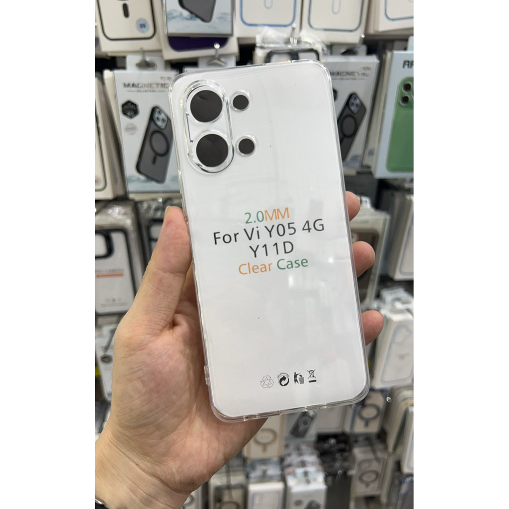 VIVO Y05 / YO5 / Y11D (4G) CLEAR HD CASE 2.0MM (CLEAR TRANSPARENT)