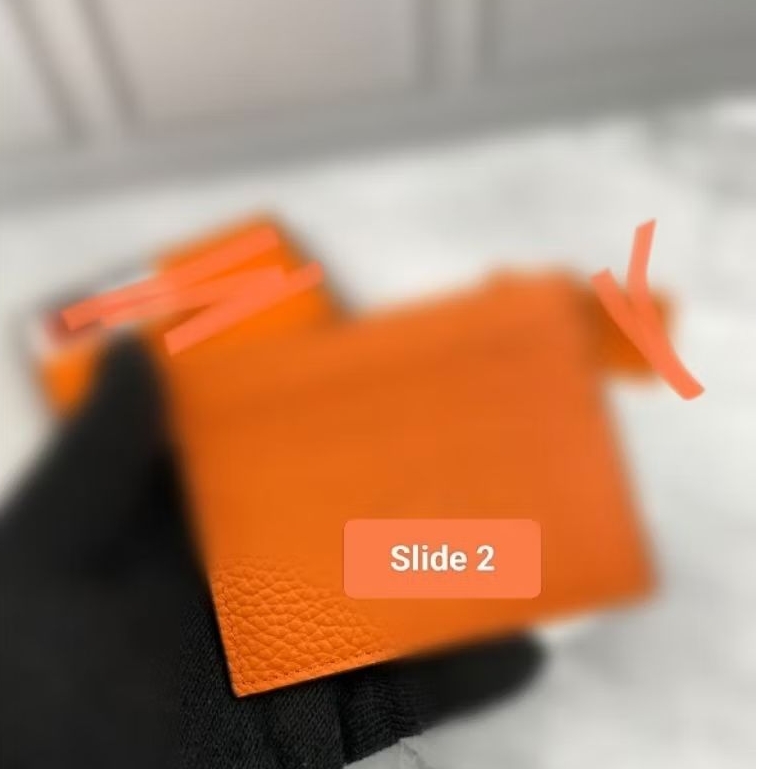 CARD HOLDER IMPORTED LEATHER CARD WALLET MIRR HS 375