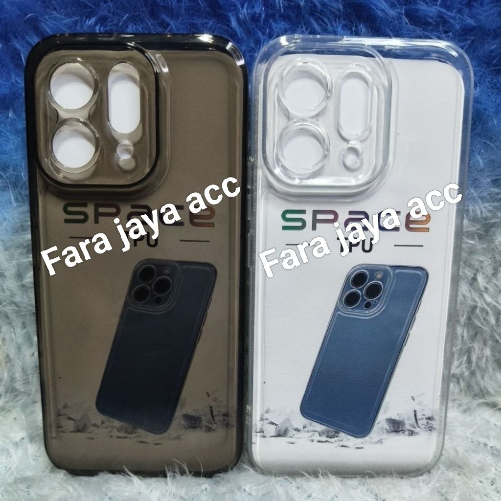 เคสนิ่ม Original Space Transparent Vivo V70/V70E Lite/S50 5G ซิลิโคน 2.1MM+Protec Camera (ร้าน Fara 
