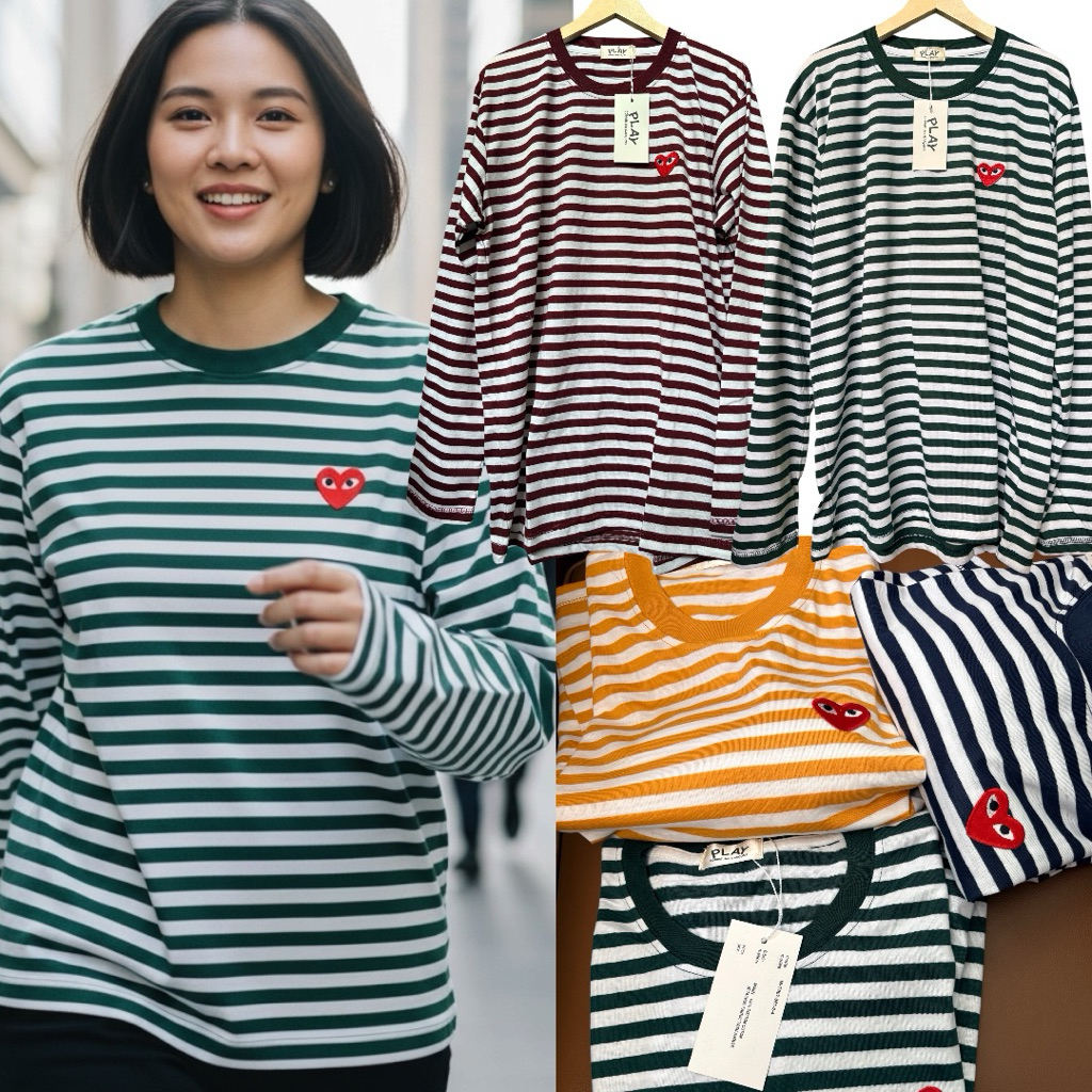 เสื้อยืด BANGKOK PLAY STRIPES