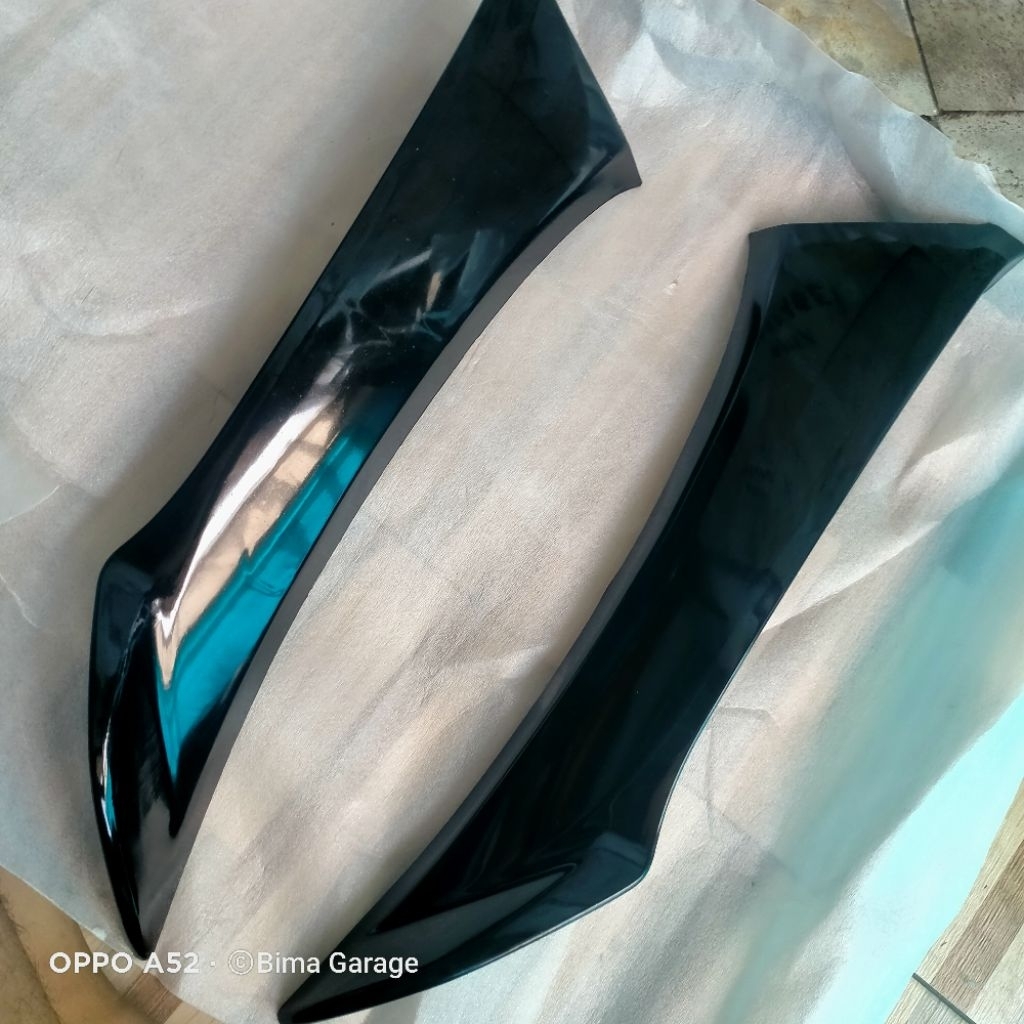 OLD SUPRA X 125 OUTER WING BLACK OLD SUPRA X 125 เอาต์พุต WING CONNECTION