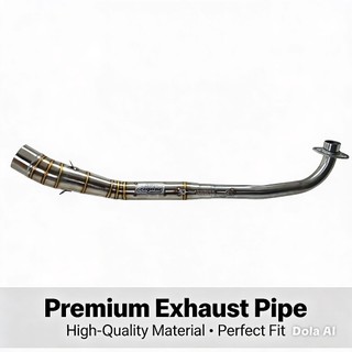 Leheran Knalpot Jupiter Z Supra X 125 Astrea Grand Vega Win Karisma Smash Inlet 50mm Alpha Exhaust
