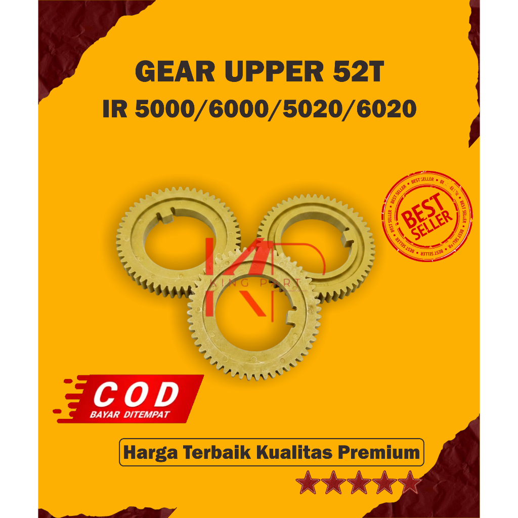 GEAR UPPER 52T IR5000/6000/5020/6020