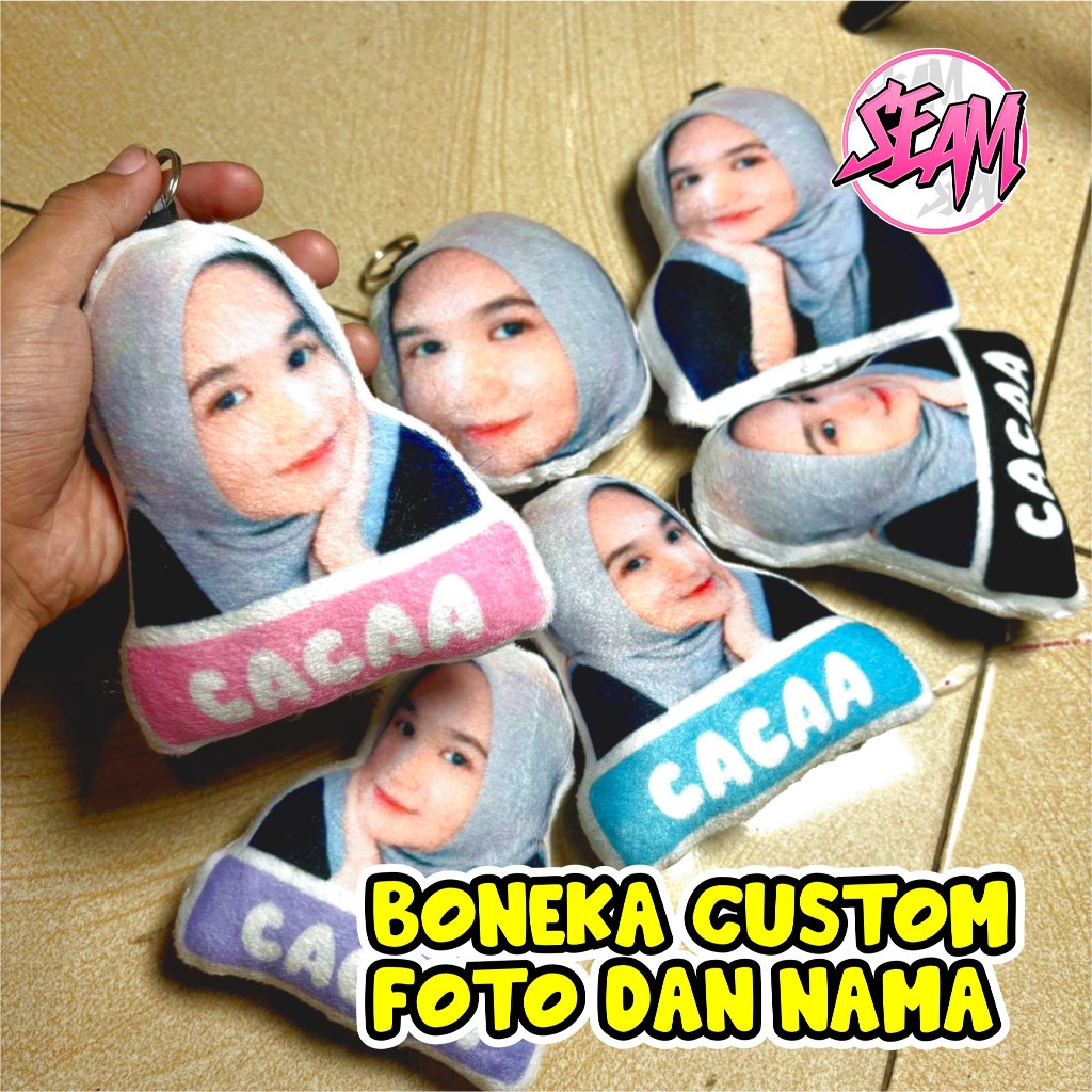 CUSTOM PHOTO AND NAME DOLLS ฟรี REQUEST CUSTOM PHOTO DOLLS น่ารัก VIRAL DOLLS