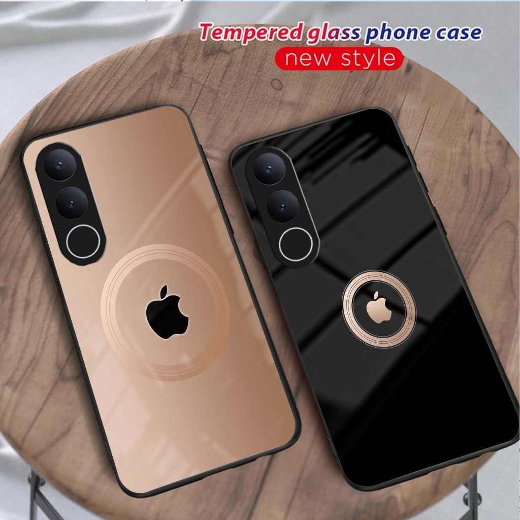 HP MG21 Softcase Glass สําหรับ Vivo V70 FE - Vivo V70 FE เคสโทรศัพท์ - Vivo V70 FE โทรศัพท์ป้องกัน -