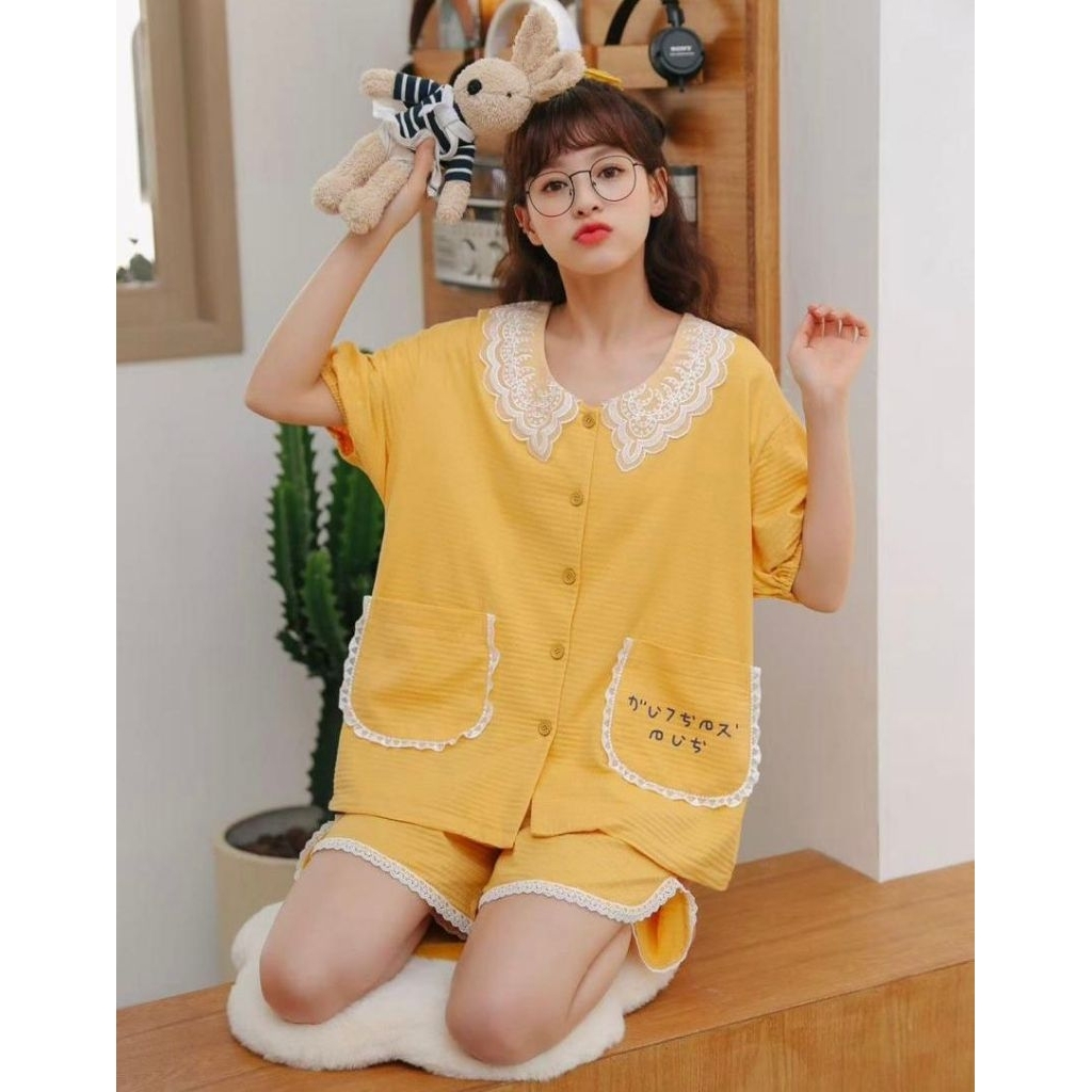 JF - ชุด HP PAJAMA นําเข้า / กางเกงร้อนนําเข้า PAJAMA / PREMIUM KOREAN WOMENS PAJAMA