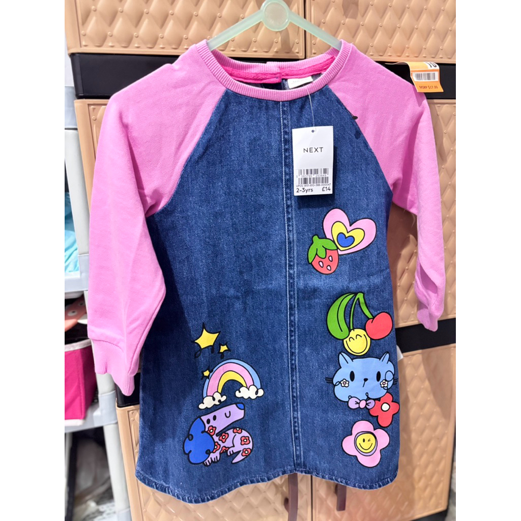 Next Dress ไซส์ 2-3y @255k