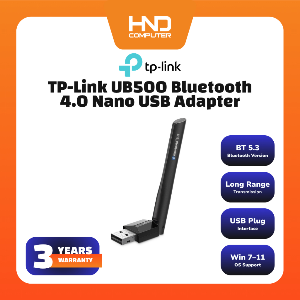 TP-LINK UB500 Bluetooth 5.0 Nano USB Adapter