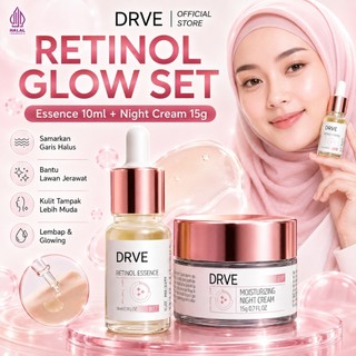 COD DRVE Whitening Retinol Serum Cream  Moisturizer Day Night |Niacinamide Essence Face Glow Up Cream Malam Flek Hitam Melasma Mencerahkan Memperbaiki warna kulit tidak merata, menyamarkan bekas jerawat Perbaiki Skin Barrier Merawat Keremajaan Kulit